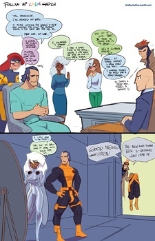 8 muses comic Rated X-Men image 13 