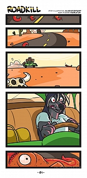 8 muses comic Roadkill image 2 