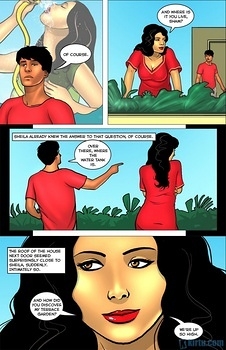 8 muses comic Rooftops 2 - Showing His Seed In Her Garden Of Eden image 9 