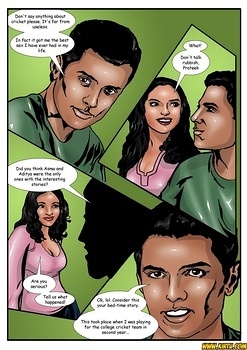 8 muses comic Saath Kahaniya 3 - Cricket image 3 