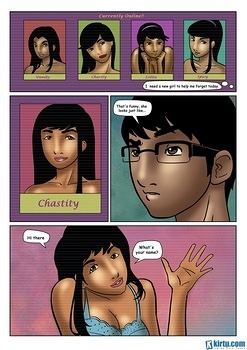 8 muses comic Saath Kahaniya 6 - Bunty - Internet Connection image 12 