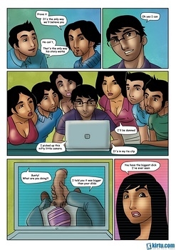 8 muses comic Saath Kahaniya 6 - Bunty - Internet Connection image 22 