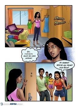 8 muses comic Saath Kahaniya 8 - Hell-Iday In Goa image 2 