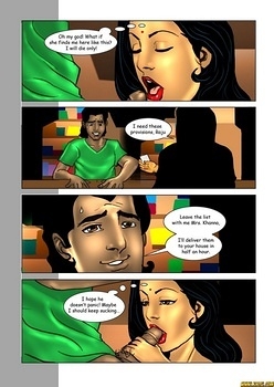 8 muses comic Savita Bhabhi 15 - Ashok At Home image 19 