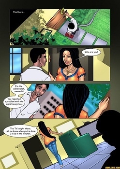 8 muses comic Savita Bhabhi 15 - Ashok At Home image 7 