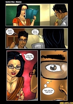 8 muses comic Savita Bhabhi 18 - Tuition Teacher Savita image 5 