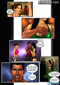 8 muses comic Savita Bhabhi 20 - Sexercise image 11 