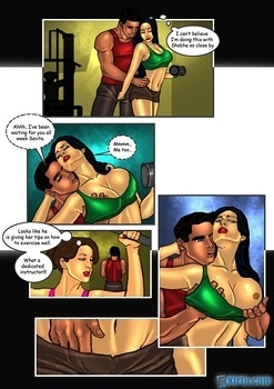 8 muses comic Savita Bhabhi 20 - Sexercise image 9 