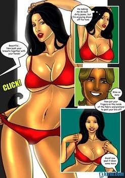 8 muses comic Savita Bhabhi 26 - The Photo Shoot image 13 