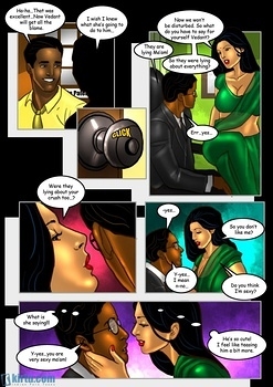 8 muses comic Savita Bhabhi 29 - The Intern image 13 