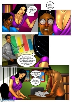 8 muses comic Savita Bhabhi 29 - The Intern image 8 