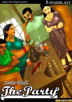8 muses comic Savita Bhabhi 3 - The Party image 1 
