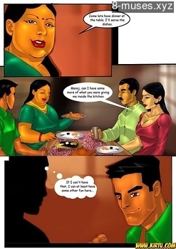 8 muses comic Savita Bhabhi 3 - The Party image 21 
