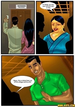 8 muses comic Savita Bhabhi 3 - The Party image 3 