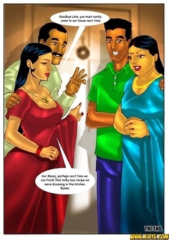 8 muses comic Savita Bhabhi 3 - The Party image 30 