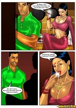 8 muses comic Savita Bhabhi 3 - The Party image 6 