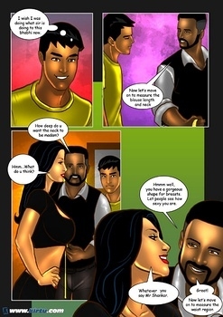 8 muses comic Savita Bhabhi 32 - Savita Bhabhi's Special Tailor image 8 