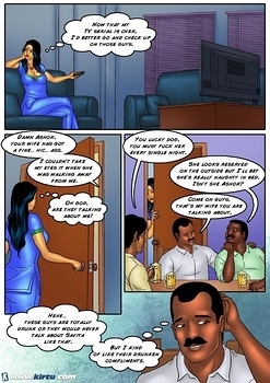 8 muses comic Savita Bhabhi 36 - Ashok's Card Game image 8 