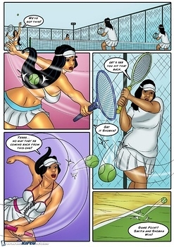 8 muses comic Savita Bhabhi 37 - Anyone For Tennis image 9 