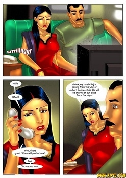 8 muses comic Savita Bhabhi 4 - Visiting Cousin image 2 