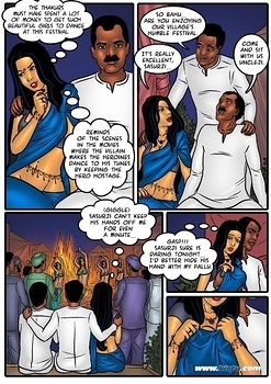 8 muses comic Savita Bhabhi 41 - The Village Festival image 3 