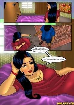 8 muses comic Savita Bhabhi 5 - Servant Boy image 12 