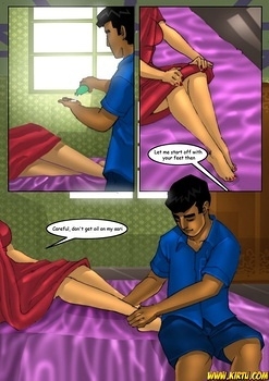 8 muses comic Savita Bhabhi 5 - Servant Boy image 13 