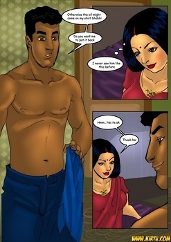 8 muses comic Savita Bhabhi 5 - Servant Boy image 15 