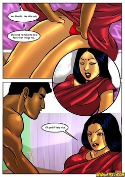 8 muses comic Savita Bhabhi 5 - Servant Boy image 18 