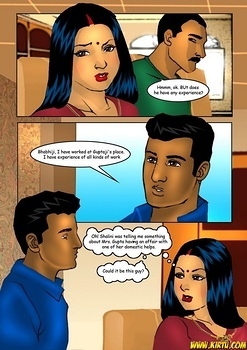 8 muses comic Savita Bhabhi 5 - Servant Boy image 3 