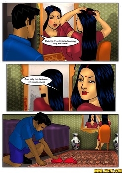 8 muses comic Savita Bhabhi 5 - Servant Boy image 5 