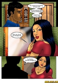 8 muses comic Savita Bhabhi 5 - Servant Boy image 9 