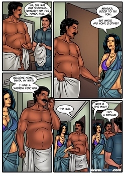 8 muses comic Savita Bhabhi 53 - Couple's Massage image 15 