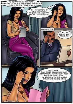 8 muses comic Savita Bhabhi 54 - The Wedding Gift image 2 