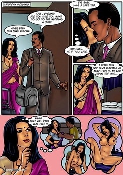 8 muses comic Savita Bhabhi 54 - The Wedding Gift image 4 