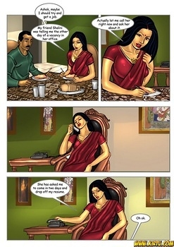 8 muses comic Savita Bhabhi 8 - The Interview image 3 
