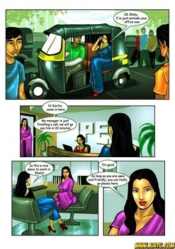 8 muses comic Savita Bhabhi 8 - The Interview image 5 