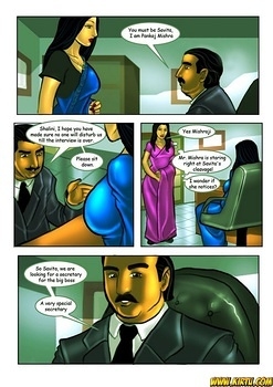 8 muses comic Savita Bhabhi 8 - The Interview image 7 