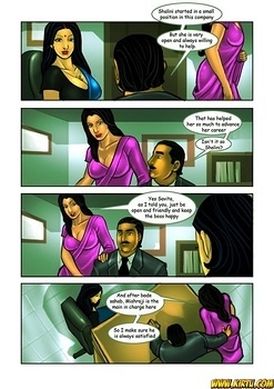 8 muses comic Savita Bhabhi 8 - The Interview image 9 