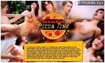 8 muses comic Sex In Da House - Pizza Time image 1 