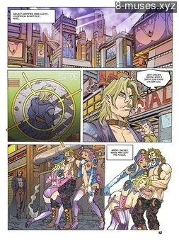 8 muses comic Sexy Cyborg image 11 