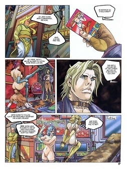 8 muses comic Sexy Cyborg image 18 