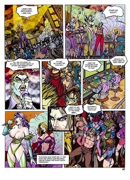 8 muses comic Sexy Cyborg image 20 