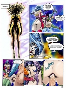 8 muses comic Sexy Cyborg image 39 