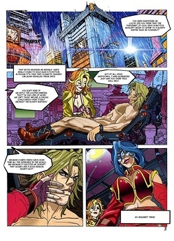 8 muses comic Sexy Cyborg image 4 