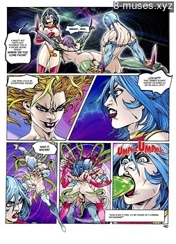 8 muses comic Sexy Cyborg image 41 