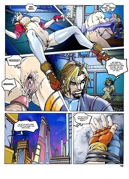 8 muses comic Sexy Cyborg image 44 