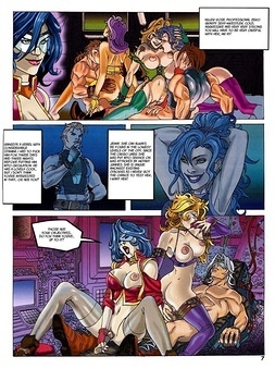 8 muses comic Sexy Cyborg image 8 