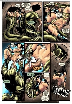 8 muses comic Sexy Seekers 1 - A Warm And Slimy Welcome image 3 