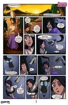 8 muses comic Shanti & Kaa image 2 